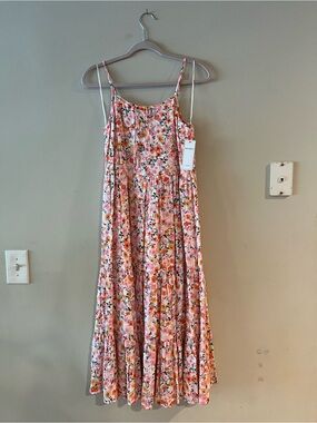 Floral midi dress